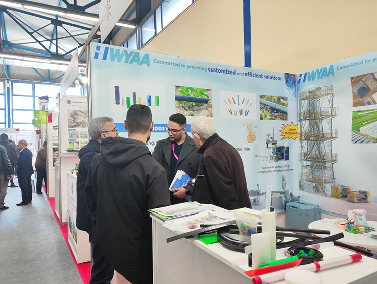 HWYAA Successfully Takes Part in Plastic Exhibition in Algeria